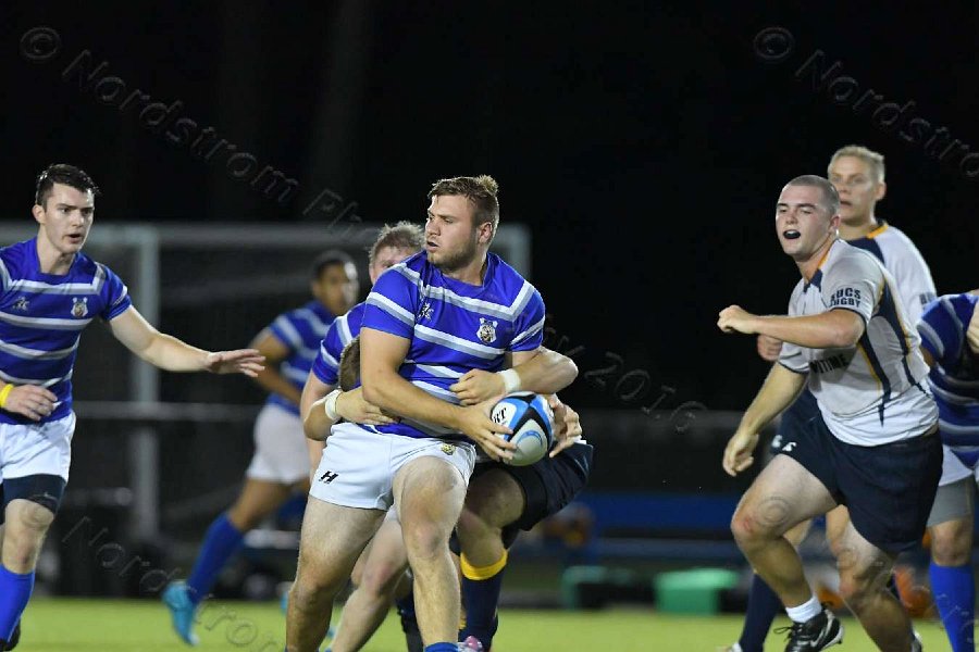 Wheaton Men\'s Rugby vs Mass Maritime.  Photo by Keith Nordstrom